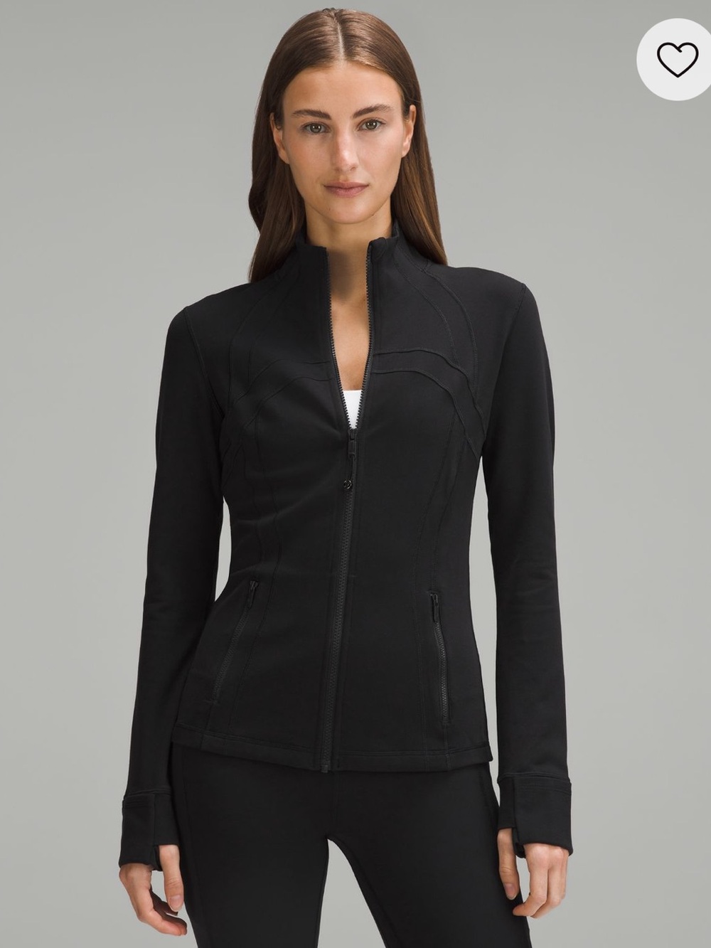 NWOT lululemon Define Jacket *Luon Black Size 6